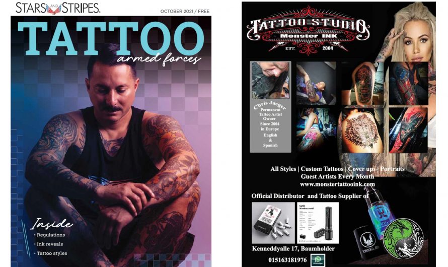 Вооруженные силы США выпустили журнал «Tattoo Armed Forces»